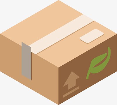 快递包装纸盒图(1129x1013)png矢量创意设计灰色不规则图形(2067x1959