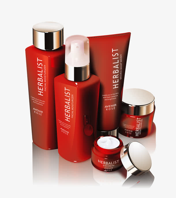 高丝艾文莉护肤套盒免抠素材免费下载_觅元素51yuansu.com