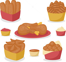 炸鸡腿炸鸡腿炸鸡块