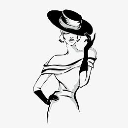 性感女郎女性腰部曲线