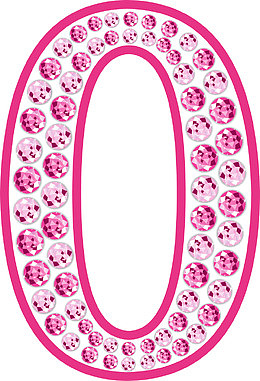 数字0矢量图