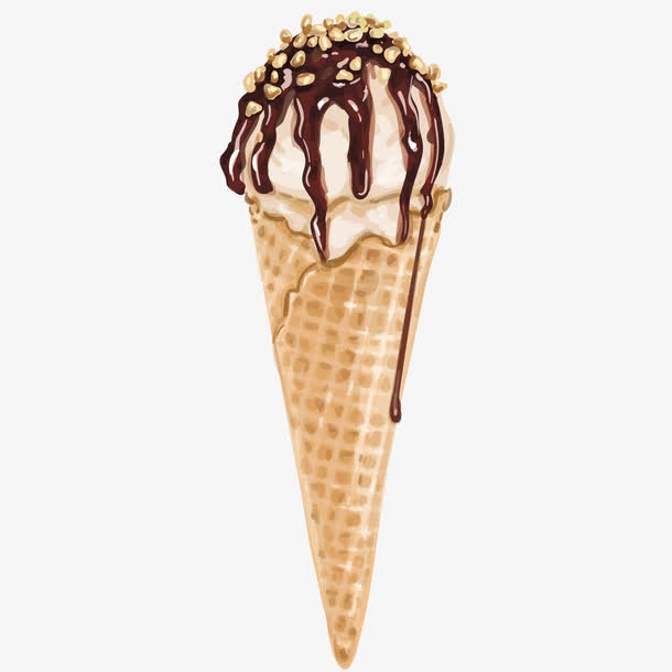 巧克力冰淇淋素材免费下载_觅元素