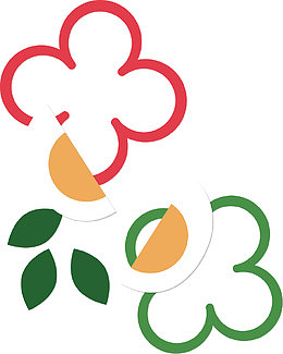 鸡蛋和灯笼椒矢量图