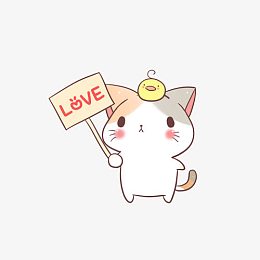 卡通可爱小动物装饰设计动物头像