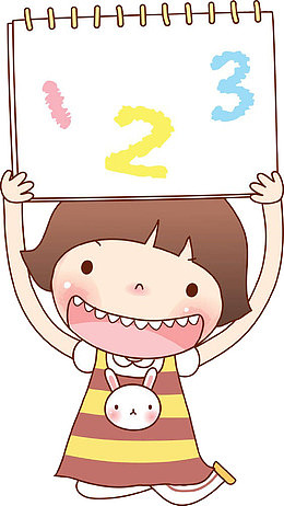 跪下举牌子的女孩