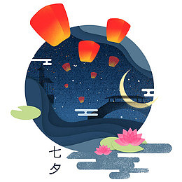 蓝色星空
