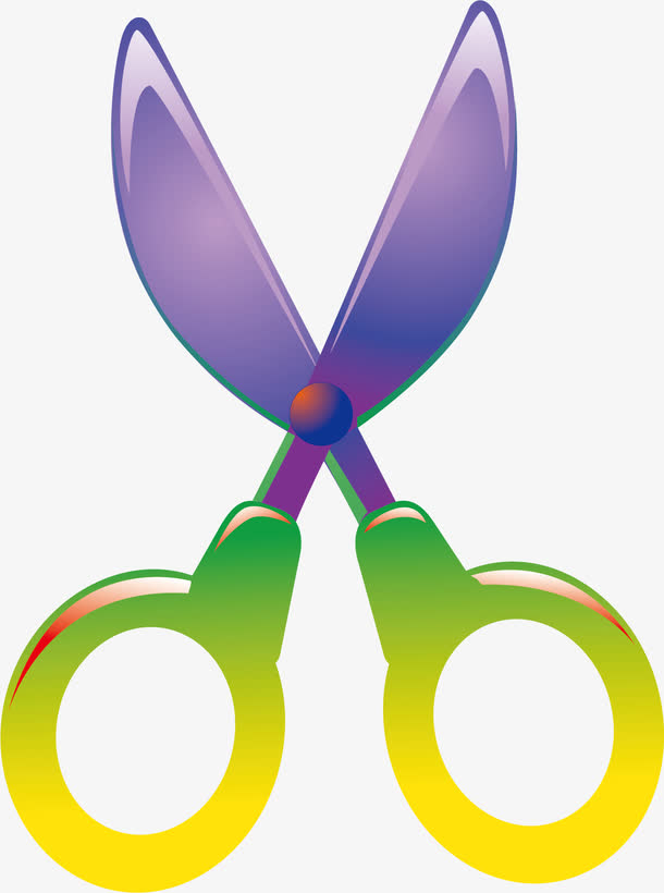 剪刀png矢量素材