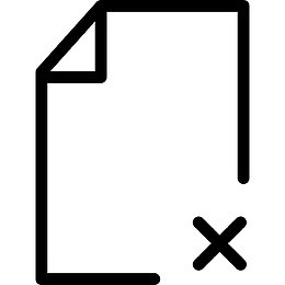 删除文件图标