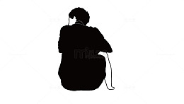 男人坐姿