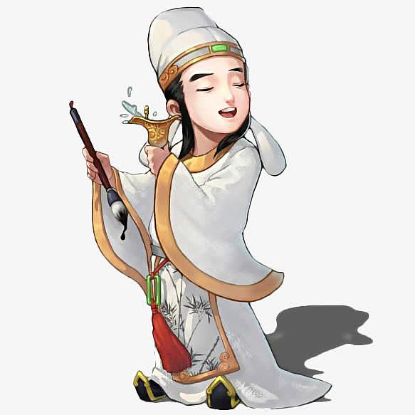 大话西游2卡通书生