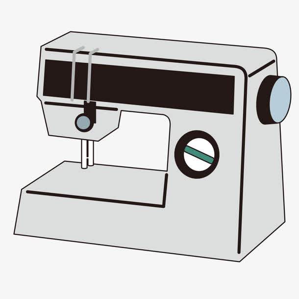 手绘裁缝机
