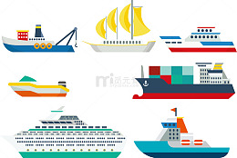 船只合集矢量