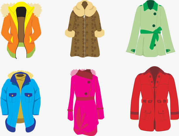 矢量衣服素材免费下载_觅元素