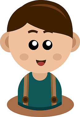 可爱小男孩素材