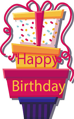 堆在一起的礼物盒