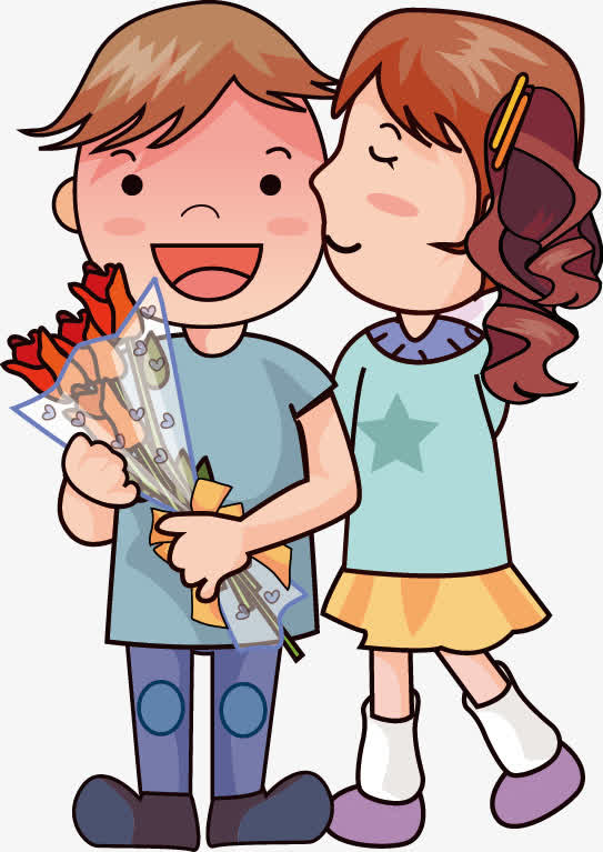 亲吻男女免抠素材免费下载_觅元素51yuansu.com