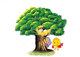 漂亮的苍天大树