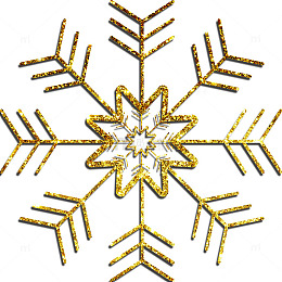 精美闪粉雪花