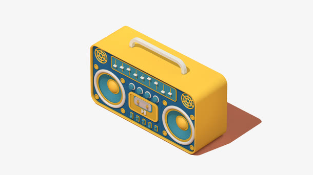 老式录音机免抠素材免费下载_觅元素51yuansu.com