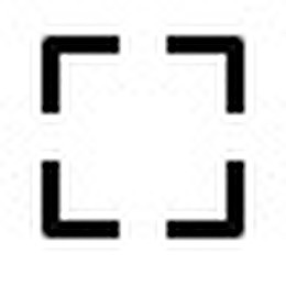 Fullscreen view icon