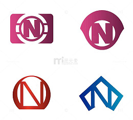 N字母企业标志