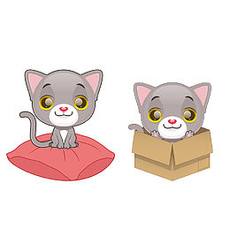 矢量流浪猫