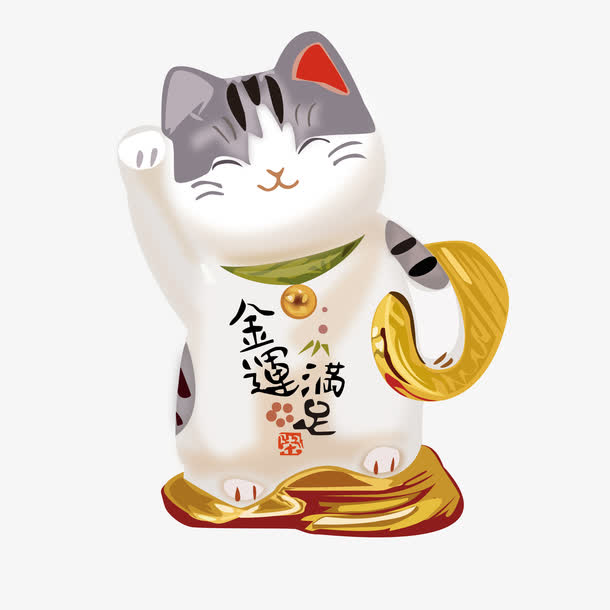 招财猫雕像