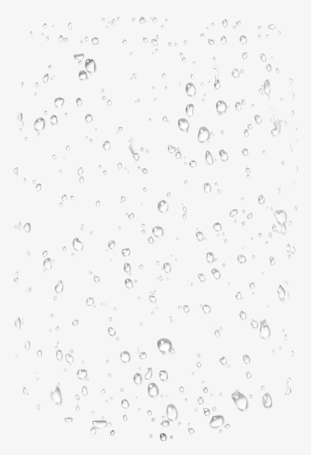 白色水滴素材免费下载_觅元素