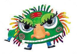 中国风魔鬼素材