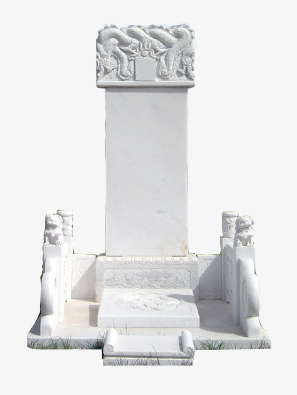 青石板雕刻墓碑免抠素材免费下载_觅元素51yuansu.com