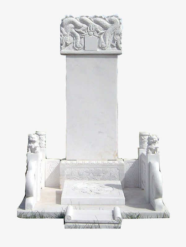 青石板雕刻墓碑