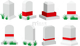 矢量石碑