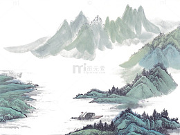 水墨画png透明