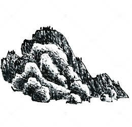 中国风假山素材
