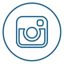 界Instagram线霓虹灯图