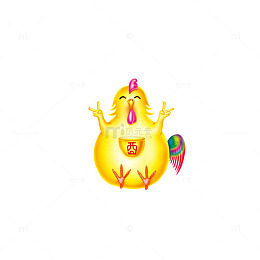 可爱的小黄鸡
