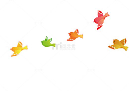 挥动翅膀的小鸟