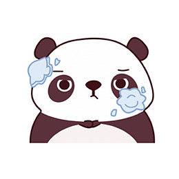 生气的熊猫