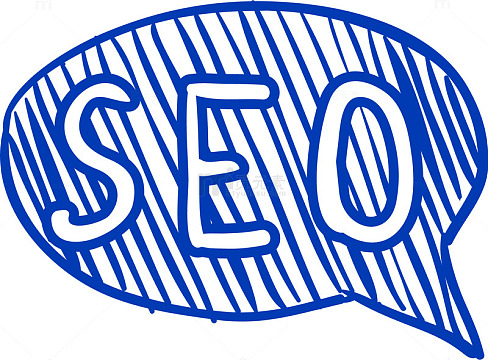蓝色SEO对话框