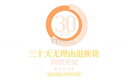 30天无理由退换货淘宝素材