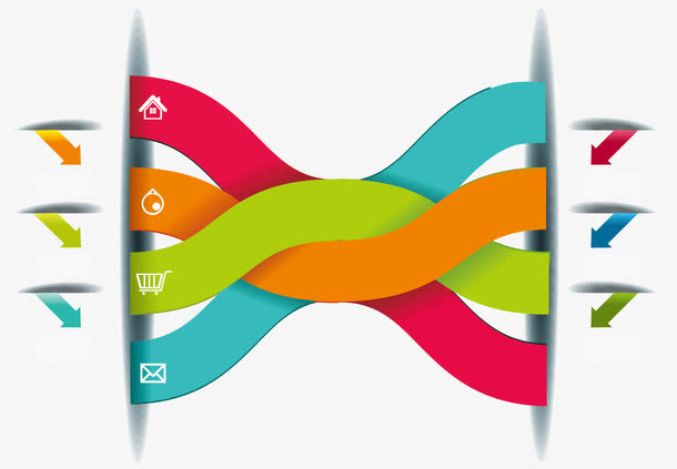 创意选项卡素材免费下载_觅元素