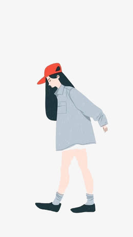 侧面长发女生设计元素_侧面长发女生免抠素材_觅元素51yuansu.com