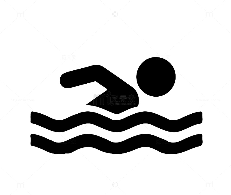 游泳运动素材