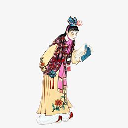 png红楼梦插画人物贾宝玉pngpng国画林黛玉pngpng黛玉葬花线描pngpng