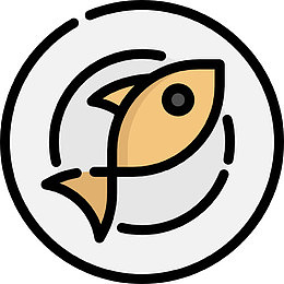 餐馆简洁风格鱼