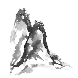水墨山脉