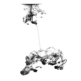 水墨画专辑 笔画 黑色 中国风