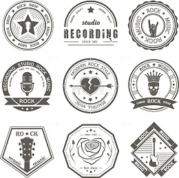 复古黑白个性图标设计