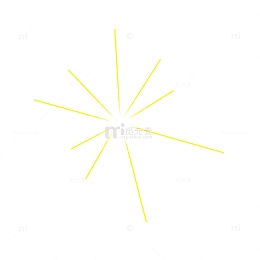 星光光束免抠png
