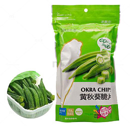 零食黄秋葵脆片